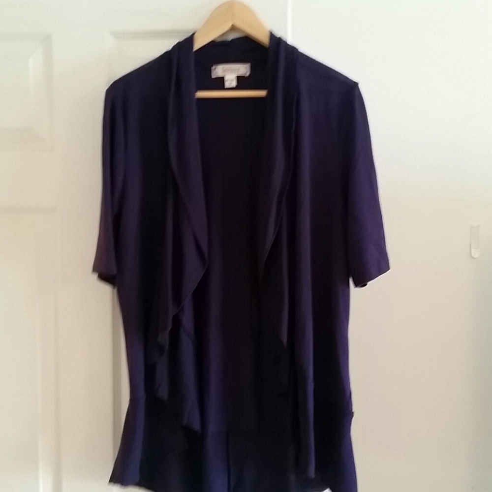 Decree ruffle front cardigan